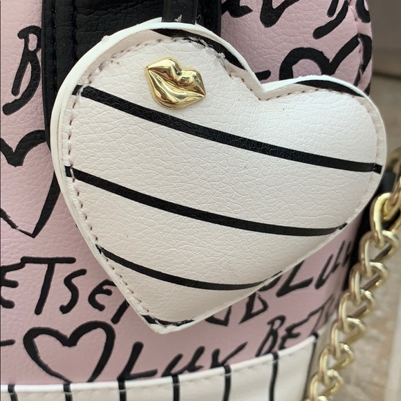 Betsey Johnson dome satchel - Picture 2 of 3